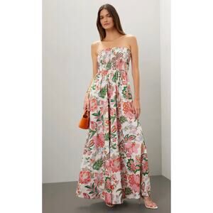 NEW NWT MISA Los Angeles Andrea Tropical Jumpsuit Size Small